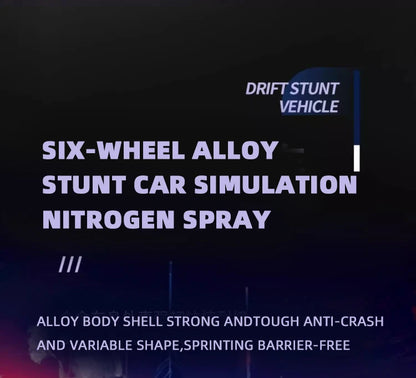 Morph-X: Six-Wheel RC Stunt Car for Ages 6–12