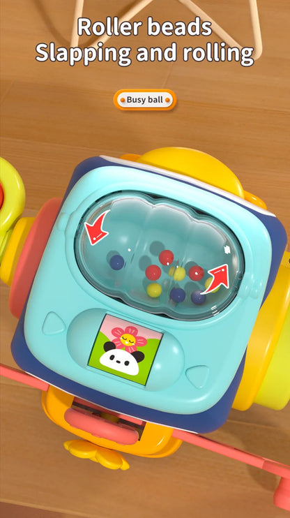 BusyCube 10-in-1: Montessori Sensory Lock-Box (Ages 3–6)