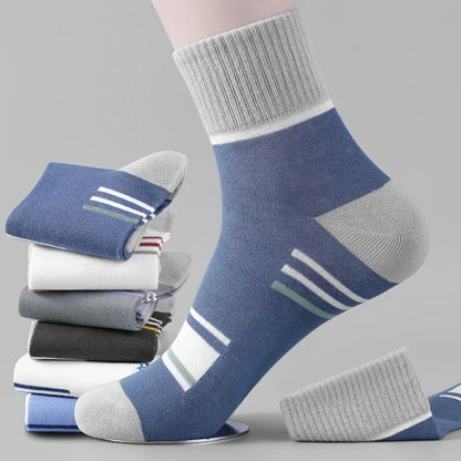 RetroStep: 5-Pair Men’s Vintage Athletic Socks