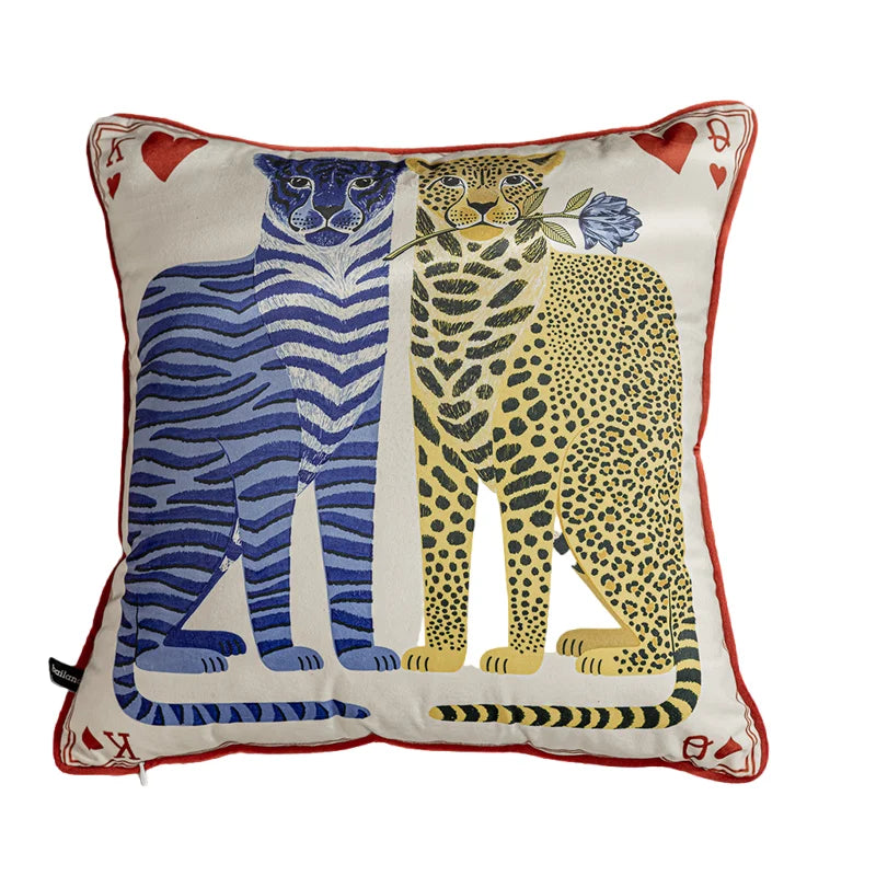 Vintage Floral Velvet Throw Pillow Covers Home Art Deco Pillowcase Square Pillow Case Cushion Cover for Bed Sofa Living Room Car