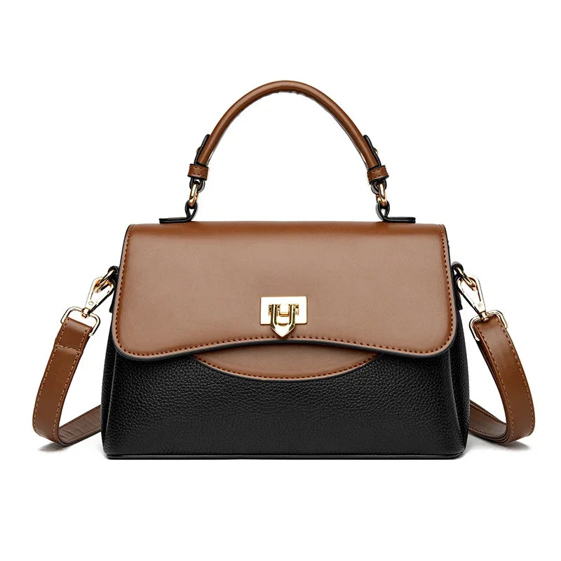 Grandeur Flow: Luxury Multilayer Shoulder Tote