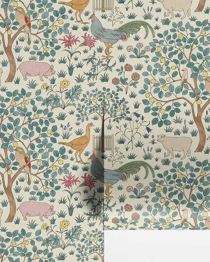 Orchard Kids Wallpaper