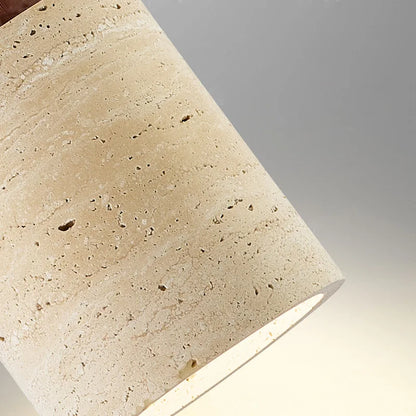 Cave Light: Wabi-Sabi Stone Pendant