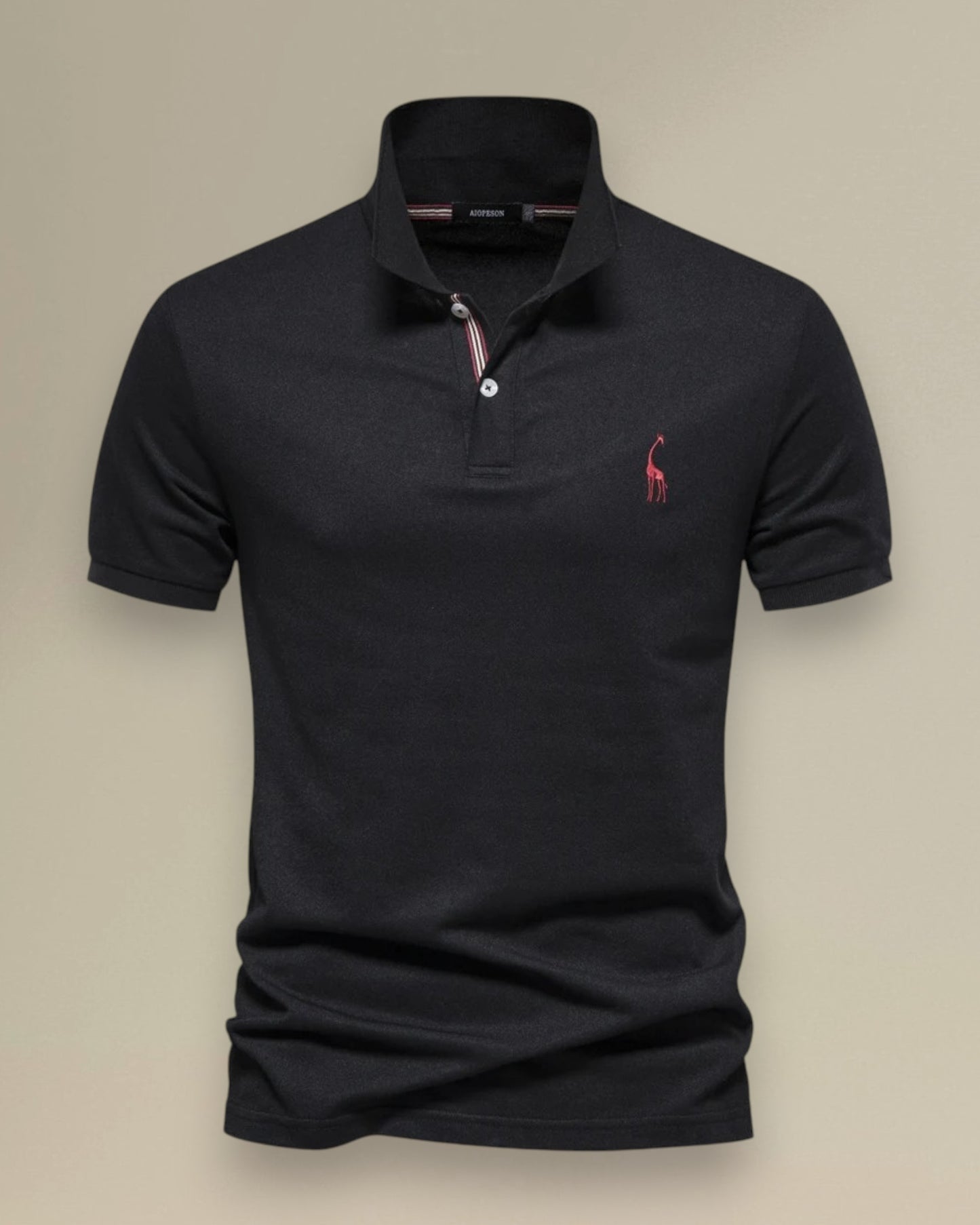 Men's Classic Cotton Polo Shirt – Short Sleeve Summer Comfort, Refined Look