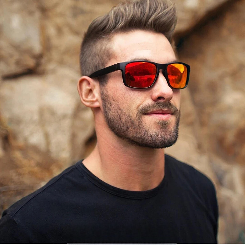 Vector Shade: Classic Square Polarised Sunglasses for Men