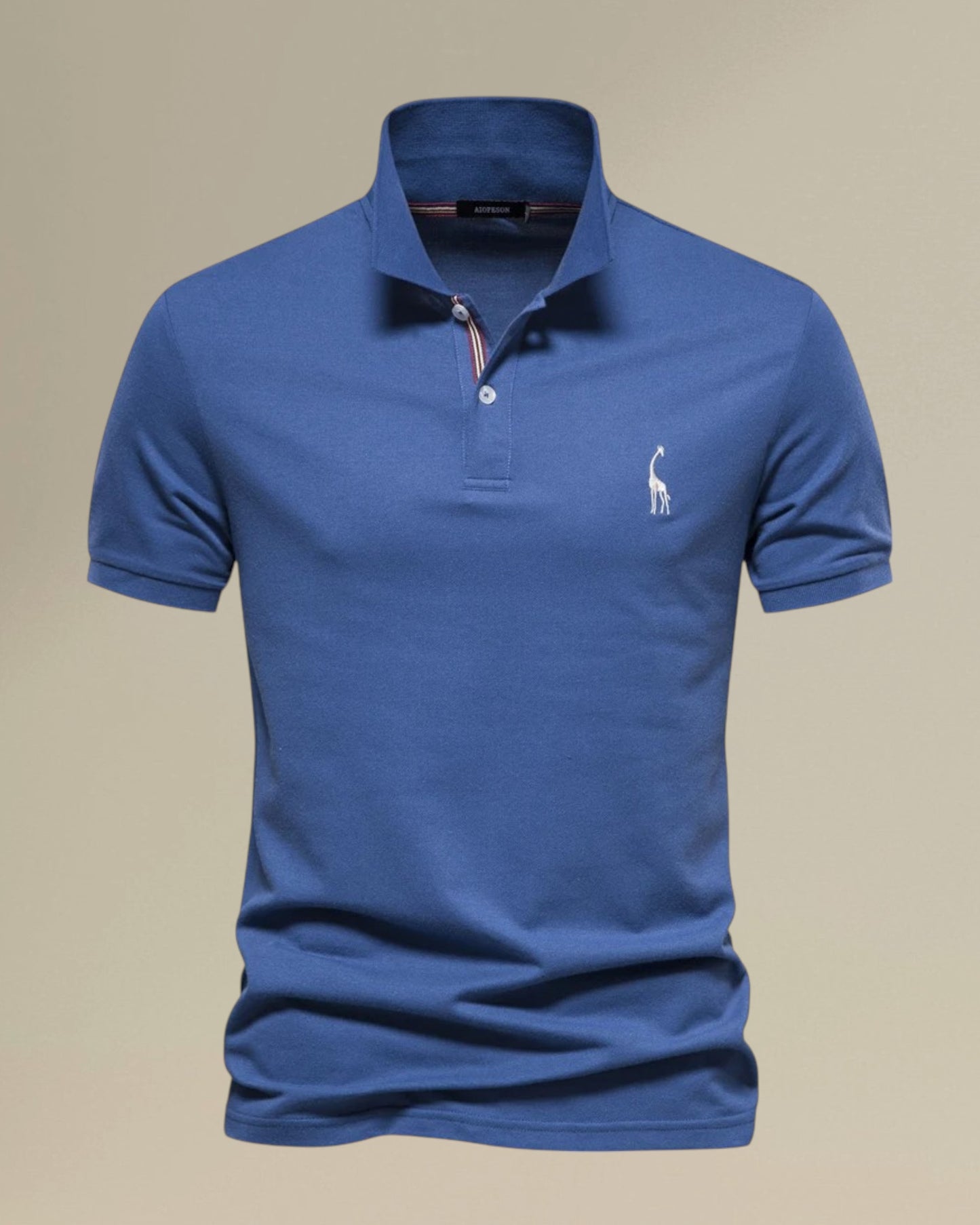Men's Classic Cotton Polo Shirt – Short Sleeve Summer Comfort, Refined Look