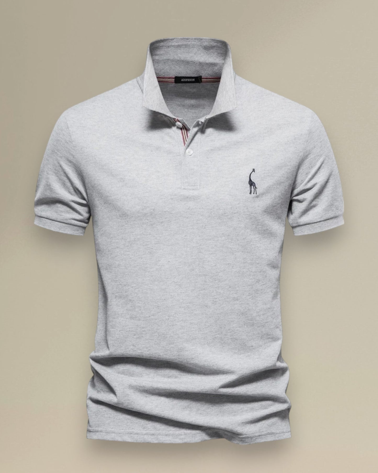 Men's Classic Cotton Polo Shirt – Short Sleeve Summer Comfort, Refined Look