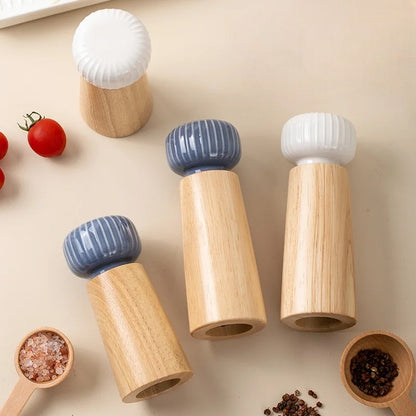 Nordic Wooden Pepper & Salt Grinder